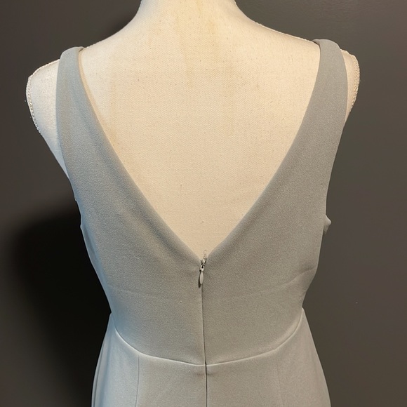 Lulu's Melora Slate Blue Maxi Dress - Picture 6 of 11